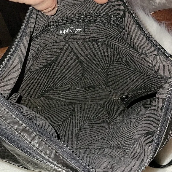 Kipling black nylon crossbody purse - Picture 8 of 8
